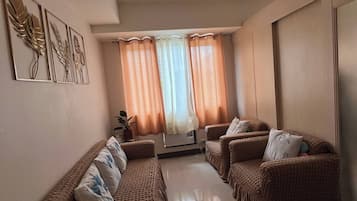 Condo, 1 quarto, acessível | Sala de estar