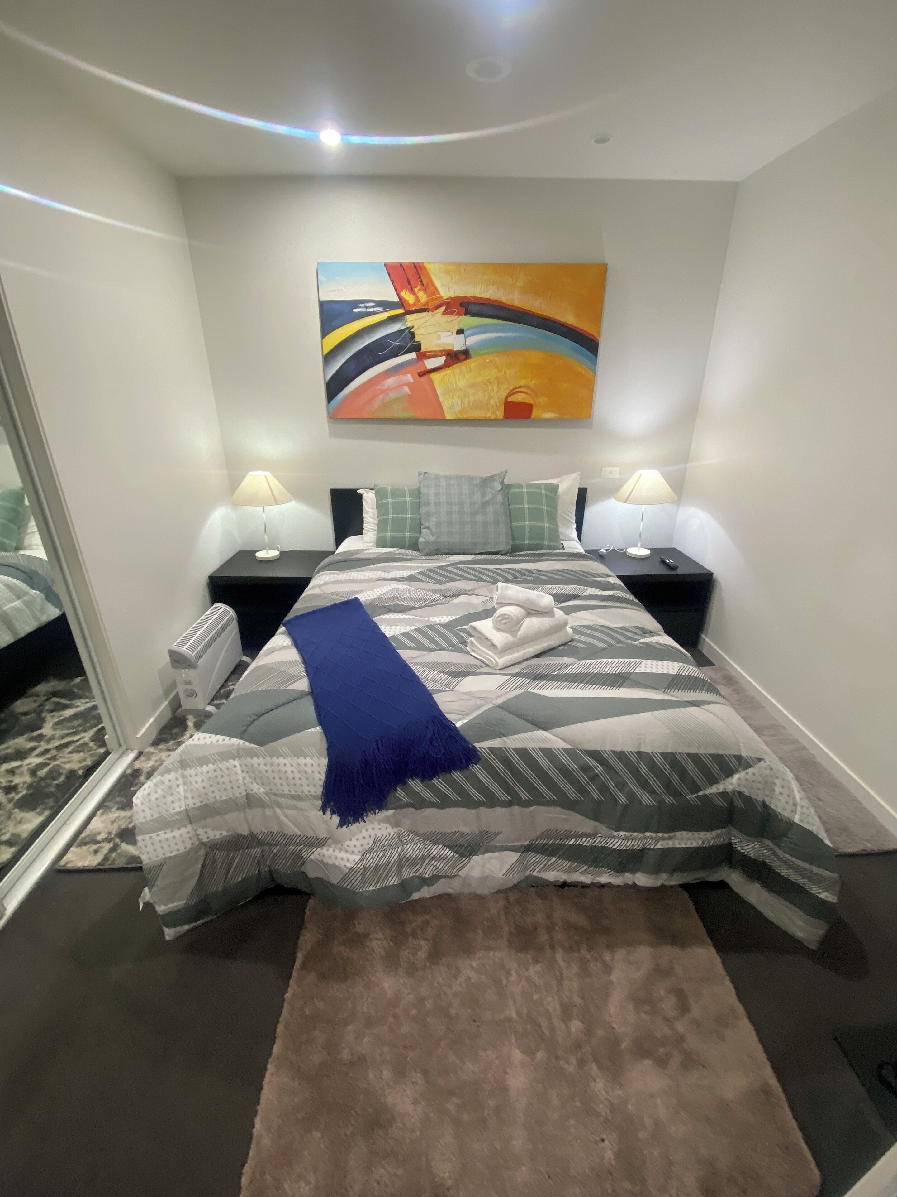 1 bedroom, desk, iron/ironing board, free WiFi
