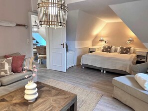 1 غرفة نوم وسرير سفر وواي فاي وملاءات أسرّة