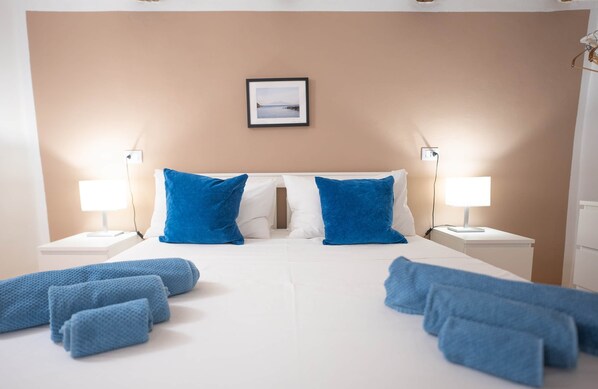 1 chambre, coffre-fort, accès au Wi-Fi (inclus), literie fournie