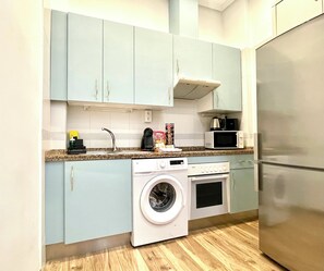 Microwave, oven, stovetop