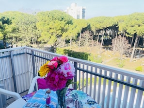 Apartment, 2 Bedrooms, Balcony, Pool View | Balcony - Airy Apartment With Balcony-beahost (San Michele al Tagliamento)