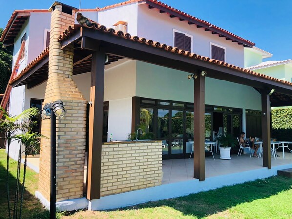 Aire de pique-nique/barbecue