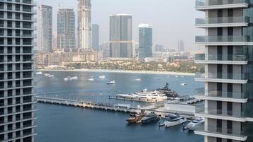 Departamento Deluxe, balcón, vista al mar | Vista desde la habitación