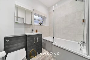 Shower, hair dryer