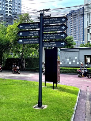 Condo, 1 Bedroom, Accessible, Private Pool | Property grounds - Octopus Suite on Highrise, Skytrain, Fast Wifi and AC (Bangkok)