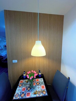 Appartement, 1 slaapkamer, toegankelijk voor mindervaliden, privézwembad | Dineren