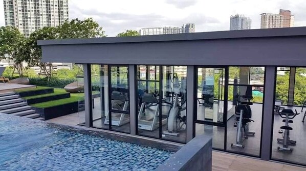 公寓式客房, 1 间卧室, 无障碍, 私人游泳池 | 泳池 | 室外游泳池