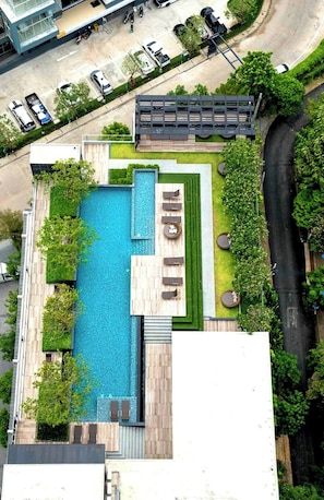 Condo, 1 habitación, con acceso para personas discapacitadas, alberca privada | Alberca | Alberca al aire libre 