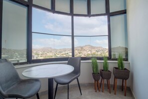 Apartment with two bedrooms (double - 4 single beds), living room, and balcony | Terrace/patio