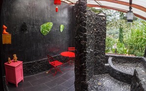 Shared Dormitory, 1 Bedroom, Smoking, Balcony | Living area - Room-the Secret Buddha Eco Lodge (La Estrella)