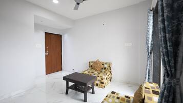 Premium-suite - balkon - udsigt til have | Opholdsområde