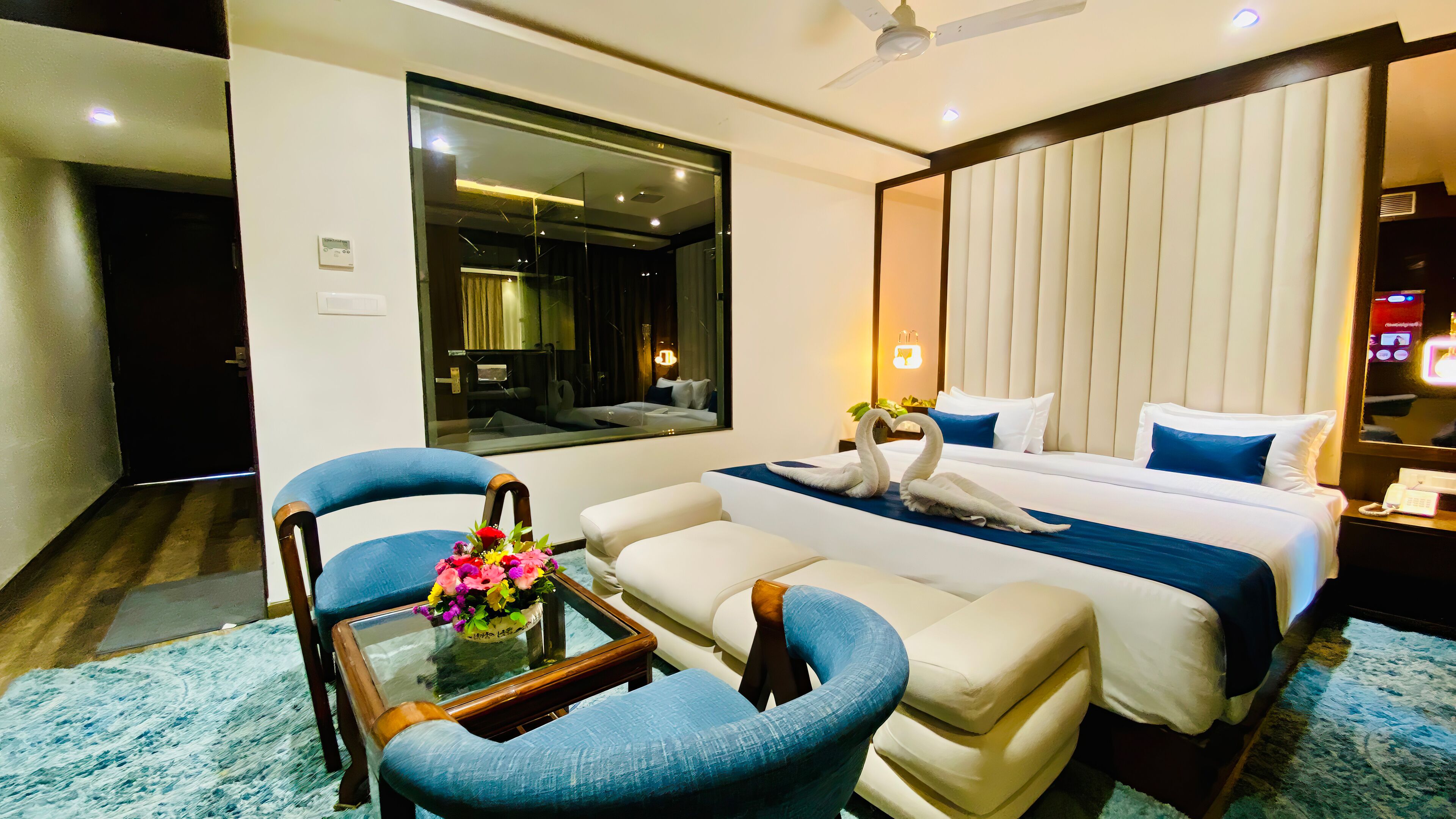 Wifi gratis y ropa de cama 