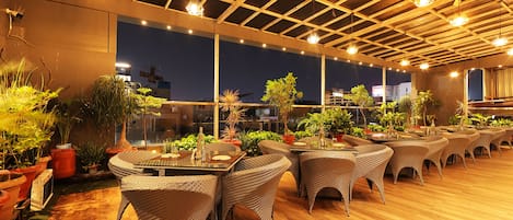 Terrasse sur le toit