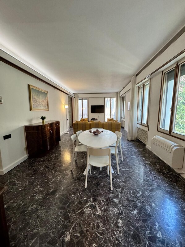 Apartment, Balcony | Living area | Flat-screen TV
