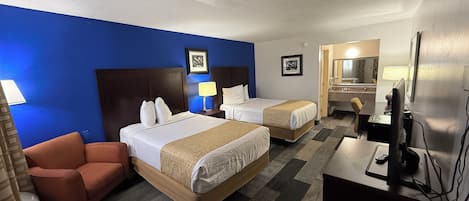 Double Room, 2 Double Beds | Free WiFi