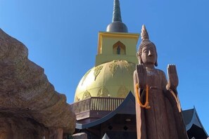 Vue depuis l’hébergement