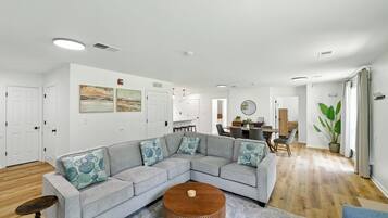 House, Multiple Bedrooms | Living area | Smart TV