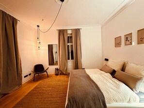 2 chambres, fer et planche à repasser, Wi-Fi, literie fournie