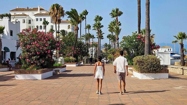 Apartment, 2 Bedrooms, Balcony, Garden View | Beach - Luxury Apartment Sea & Mountain View and Golf (Manilva)