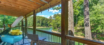 Cozy 1BD Camper w/ LAKE Access! Hot Tub + Pavilion