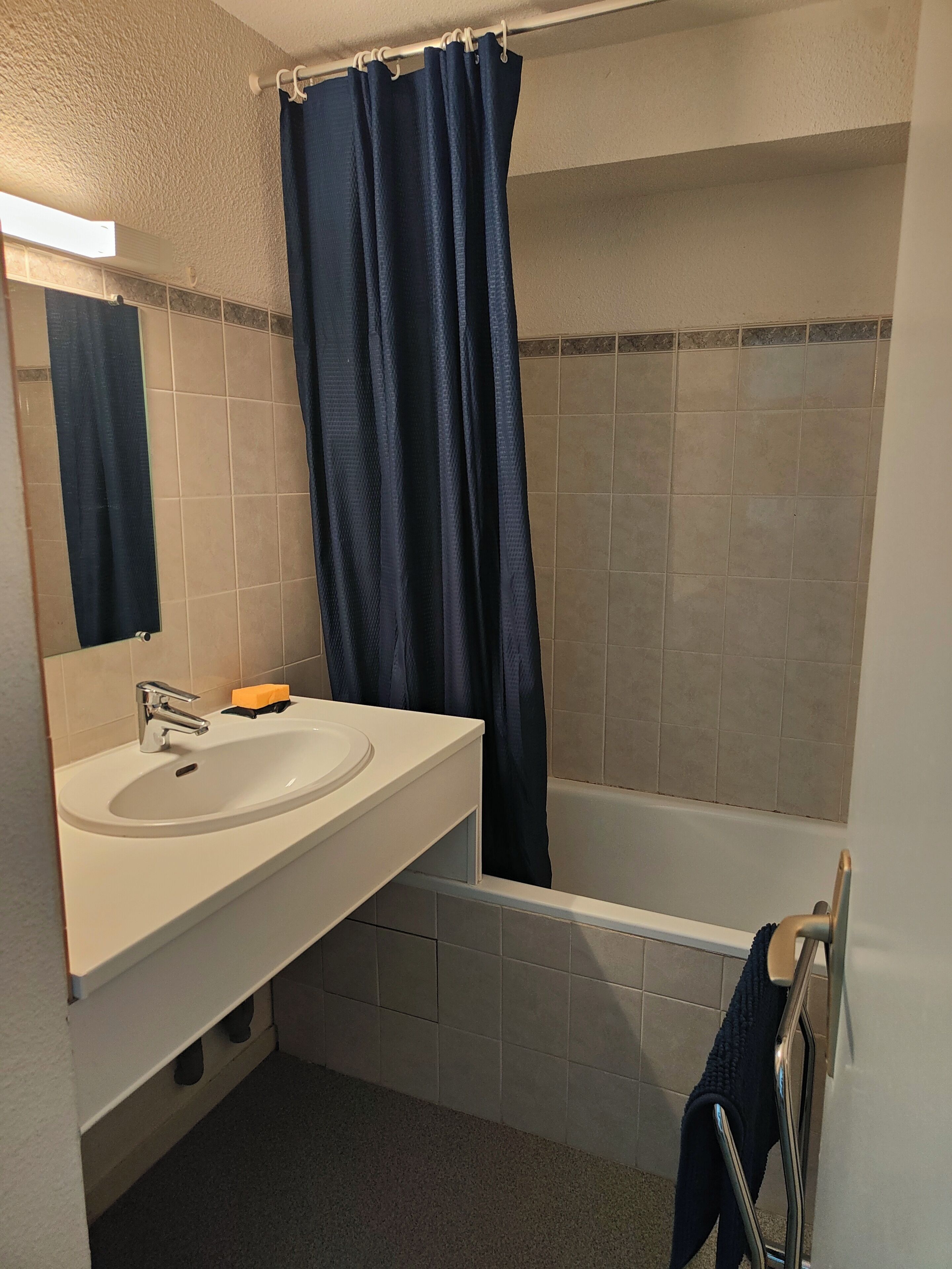 Hair dryer, toilet paper