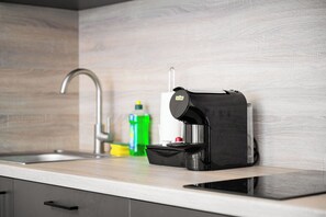 Private kitchen - Homaris Apartments Therese (Munich)
