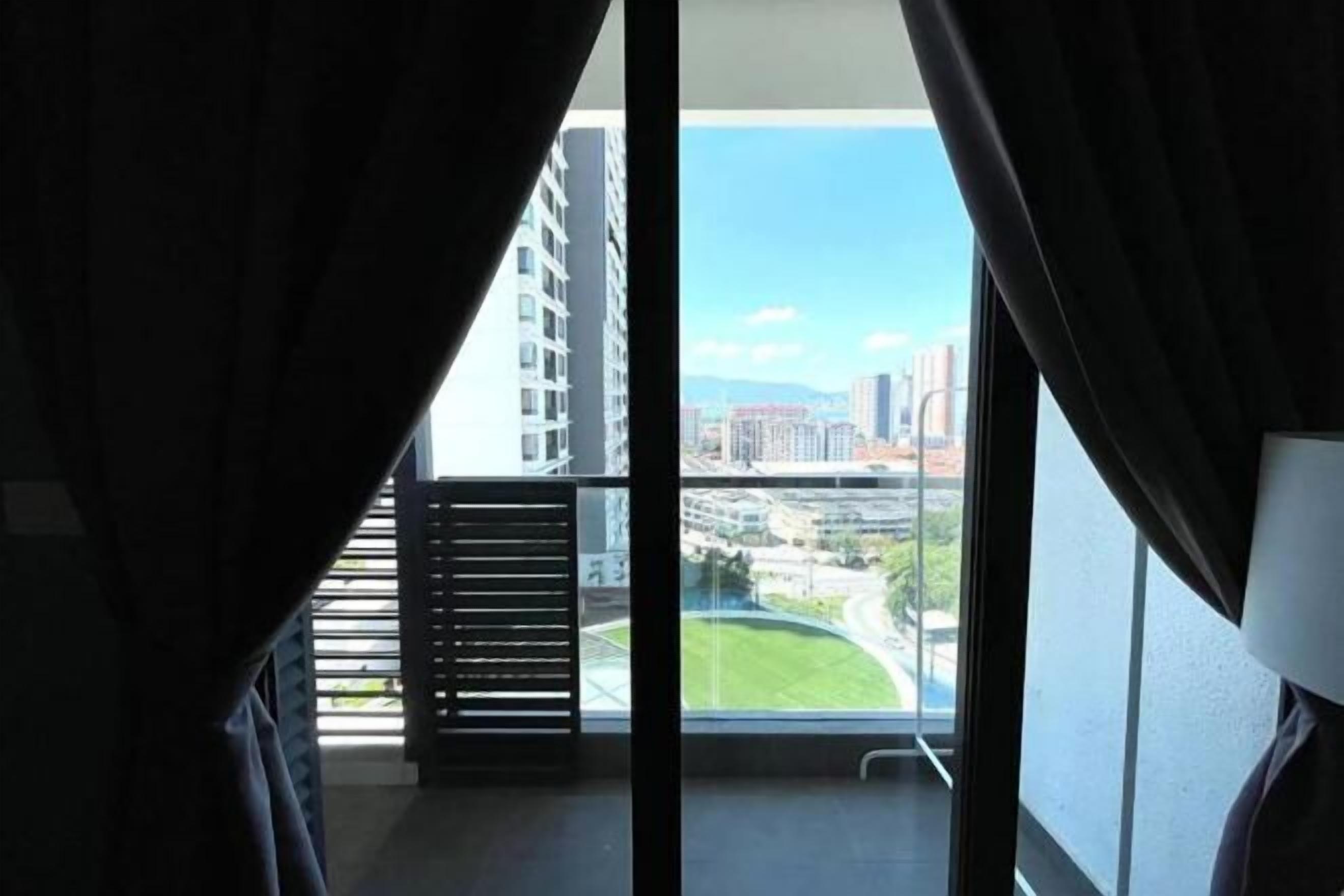 Pemandangan dari properti