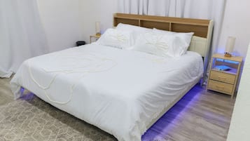 3 chambres, bureau, lit parapluie, Wi-Fi gratuit