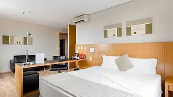 Acesso à internet, roupa de cama