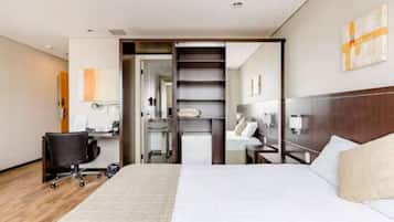 Acesso à internet, roupa de cama