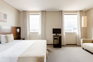 1 bedroom, bed sheets - Apartment with 1 parking space | UN1107 (Osasco)