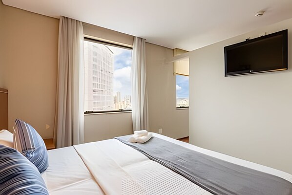 1 habitación, internet y ropa de cama 