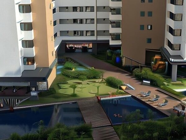 Outdoor pool - D Wharf Port Dickson Private Condo Waterfront (Port Dickson)