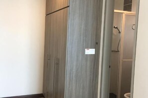 A room with a wardrobe, a shower, and a toilet. - D Wharf Port Dickson Private Condo Waterfront (Port Dickson)