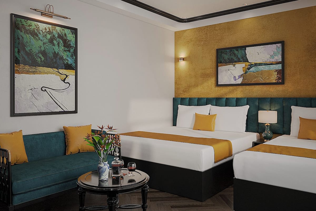 In-room safe, desk, laptop workspace, blackout curtains