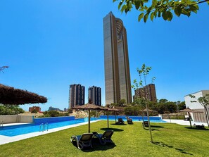 Seasonal outdoor pool