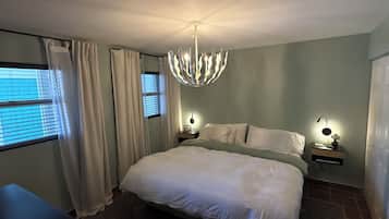 1 bedroom, WiFi, bed sheets, wheelchair access