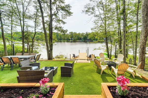 Interior - Hot Tub + Game Room! Lakefront Gem in Pocono Mtns (Tobyhanna)