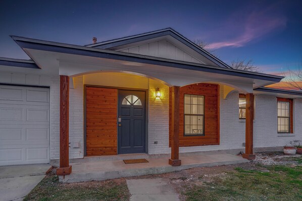 Interior - Movie Room & Fenced Yard: San Antonio Family Home (San Antonio)