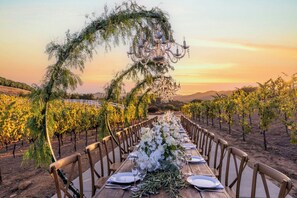 Restauration en plein air