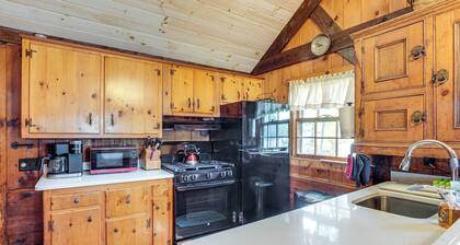 Lakeside Log Cabin w/ Porch in Monadnock Region