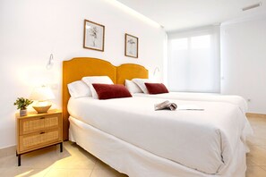 アパートメント (1 Bedroom) | 1 室のベッドルーム、アイロン / アイロン台、WiFi (無料)、ベッドシーツ