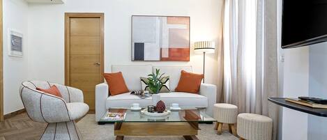Apartment (1 Bedroom) | Living area