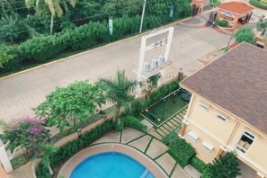 Vue depuis l’hébergement