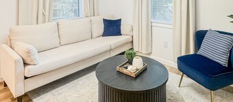 1BR Hideaway w/ Firepit, String Lights & Relaxing Outdoor Space