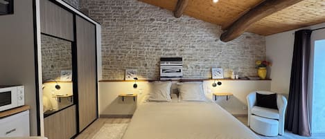 2 chambres, lit parapluie, Wi-Fi, draps fournis