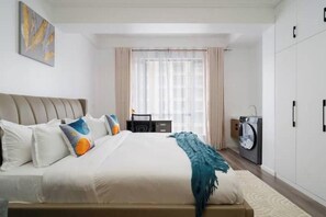 1 Schlafzimmer, Internetzugang, Bettwäsche
