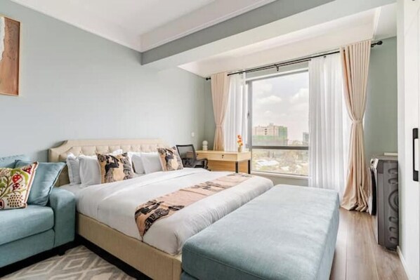 1 bedroom, Internet, bed sheets