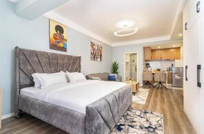 1 chambre, accès Internet, draps fournis